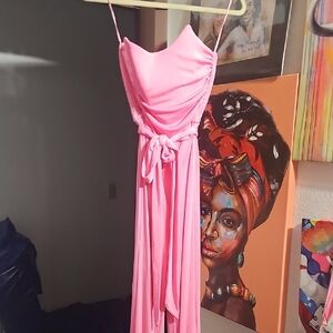 Fashion Nova Pink Jumpsuit